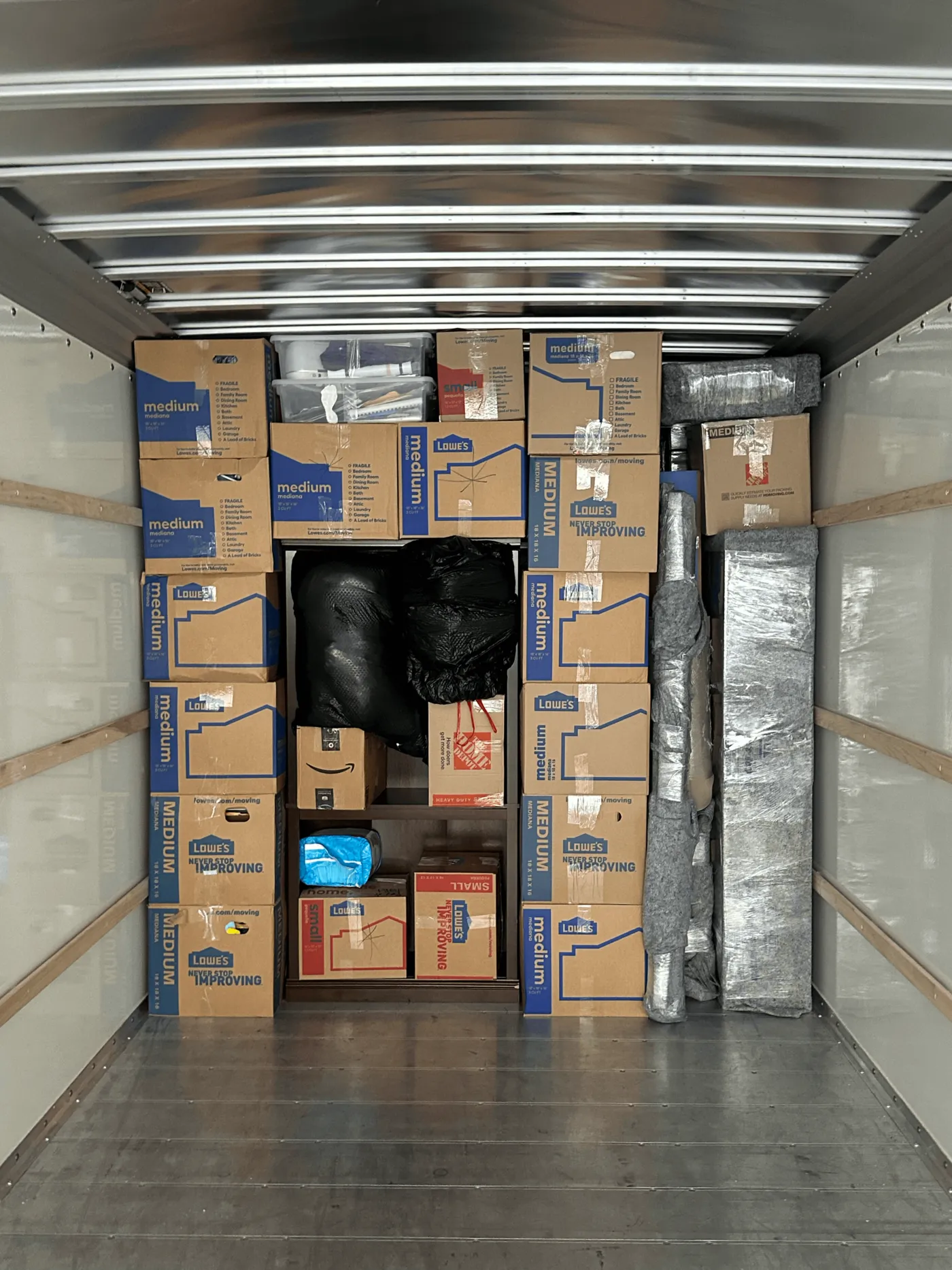 First Response Moving team loading items